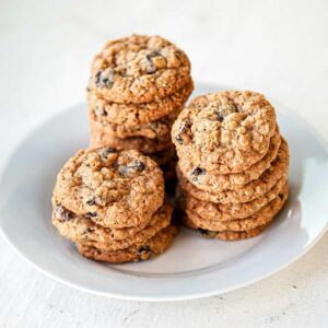 Oatmeal Raisin Bite Sized Cookies